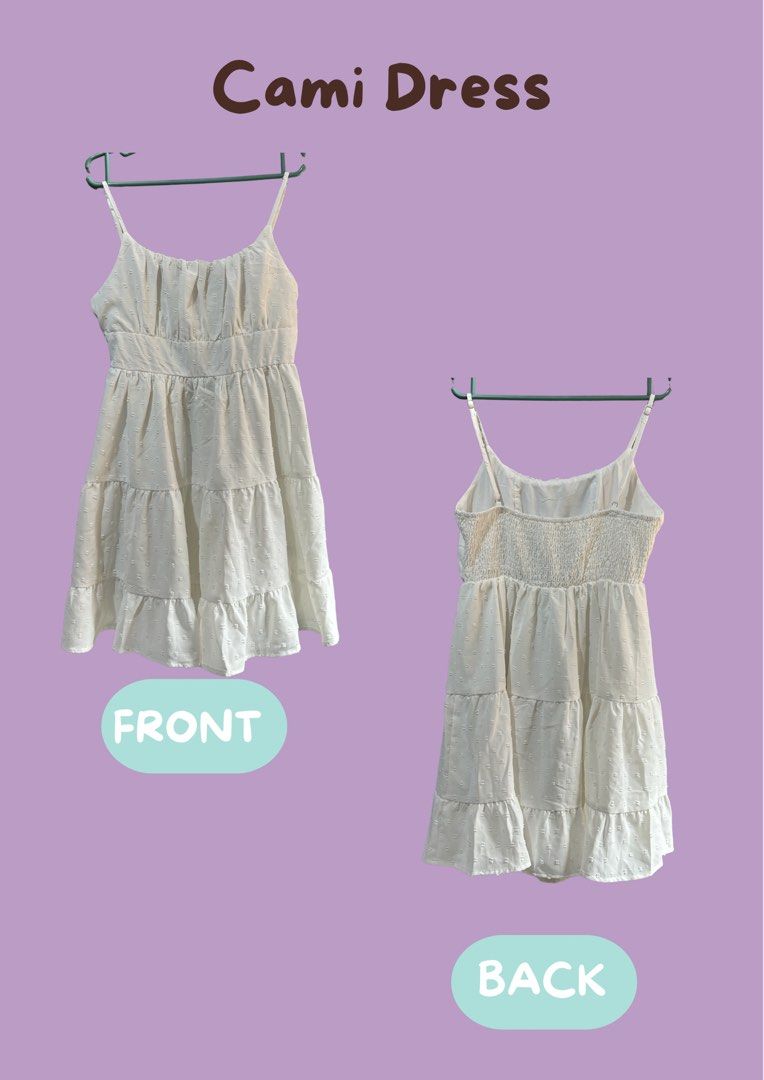 Cami Dress (Category: Dresses) located in Manila. Submitted by blairwinter (Listing ID 1464607473, Image 1). Description: Fluffy dress.