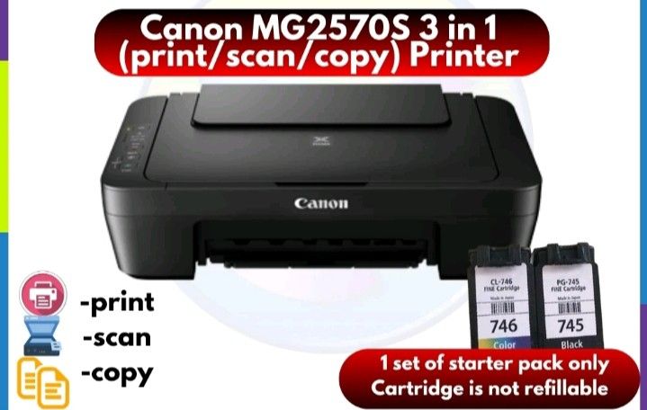CANON MG2570S (Category: Printers, Scanners & Copiers) located in San Pedro. Submitted by jedlara (Listing ID 1464578476, Image 1). Description: BAWAS GAMIT 💰 Prices are indicated in the caption of each picture. 💥 PRIO TAKE ALL — ONLY ₱5,000! 💥 🔊 XTREME SPEAKER + 🖨️ CANON PRINTER 📌 Reason for Selling: need funds 🚗 Willing to deliver within Biñan City & San Pedro City 📩 Send me a message if interested! Serious buyers only. 😊.
