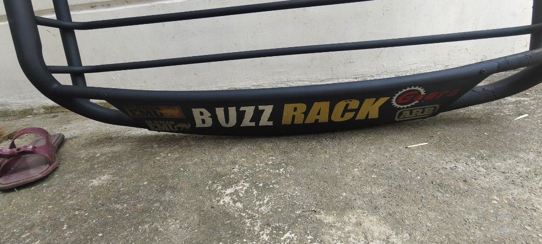 Car carrier (Category: Body Parts and Accessories) located in Bulacan. Submitted by babz30261 (Listing ID 1464693263, Image 1). Description: BUZZ RACK ARB GEAR OLDMAN ROOF CAR CARRIER 41X41 INCHES GOOD CONDITION ‼️‼️‼️ 3330 ONLY ‼️‼️‼️‼️‼️🚙🚕🚓🚔.