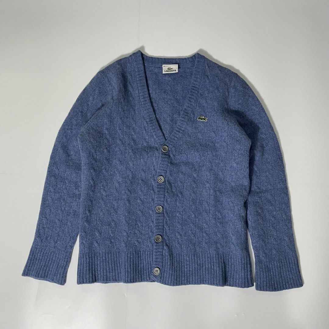 Cardigan Lacoste Wool Waffle (Category: Coats, Jackets and Outerwear) located in Ilog. Submitted by tahimikgumalaw1of1 (Listing ID 1464610619, Image 1). Description: Cardigan Lacoste Wool Waffle Like new No flaws 1,500.