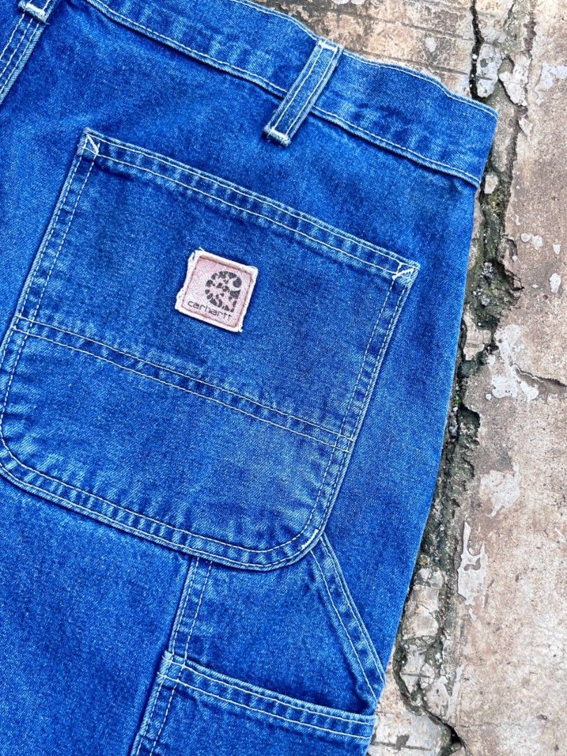 Carhartt B29 DST Jorts (Category: Shorts) located in Antipolo. Submitted by 00izzo (Listing ID 1464580579, Image 2). Description: Dimes based on tape measure 35” waist 21.5” length 11.5” hem Photos may vary due to lighting📌 Expired patch & wash tag Minimal fade (front part) 9/10 Color rate.
