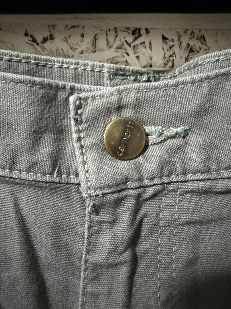 Carhartt Carpenter Jorts Double-loop (Category: Announcements) located in Caloocan City. Submitted by blackrainxd (Listing ID 1464607804, Image 3). Description: B147 - FAT Well-used Size - N/A Width - 34 Length - 22 Leg Hole - 11 Color rate 9/10 No flaws 1500 + Shipping fee Tuguegarao City, Cagayan 📍.