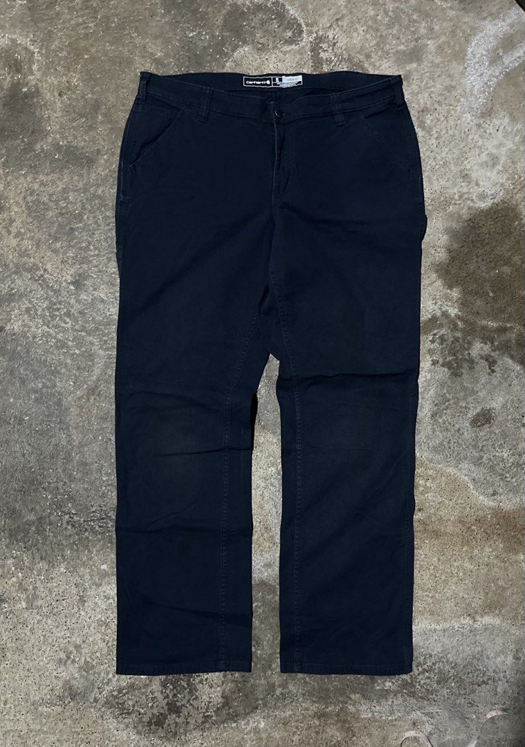 CARHARTT CARPENTER LOOSE FIT (Category: Activewear) located in Santa Cruz. Submitted by youngearth.c72f95 (Listing ID 1464706745, Image 2). Description: EXCELLENT CONDITION NO ISSUE DIMES- W-37-38 L-41 Lo-9.