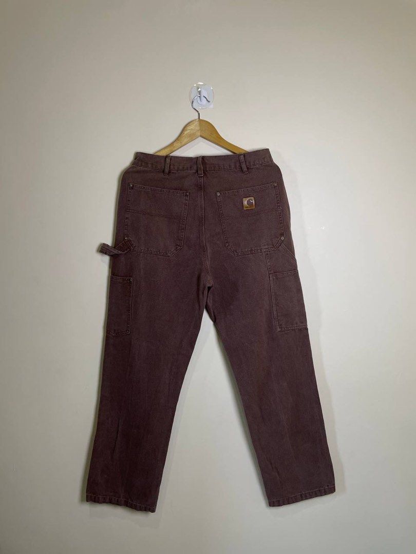 CARHARTT DOUBLE KNEEW WORK PANTS BROWN (Category: Jeans) located in Tacloban City. Submitted by coachfinds (Listing ID 1464694004, Image 2). Description: CARHARTT DOUBLE KNEEW WORK PANTS BROWN WAIST 31 x LENGTH 41 LEG OPENNING - 8.5 COLOR RATE: 9/10 CONDITION: 9/10.