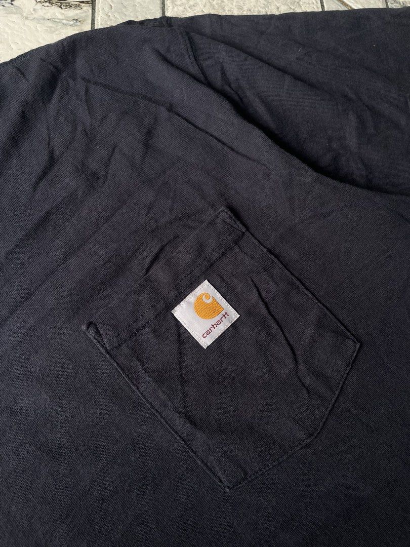 Carhartt pocket tee (Category: Formal Shirts) located in Cebu City. Submitted by kalong210 (Listing ID 1464746653, Image 2). Description: Carhartt for big boys Good as new Size: 2xl Dimensions: L 32 W 26.5 No issues Freeshipping.