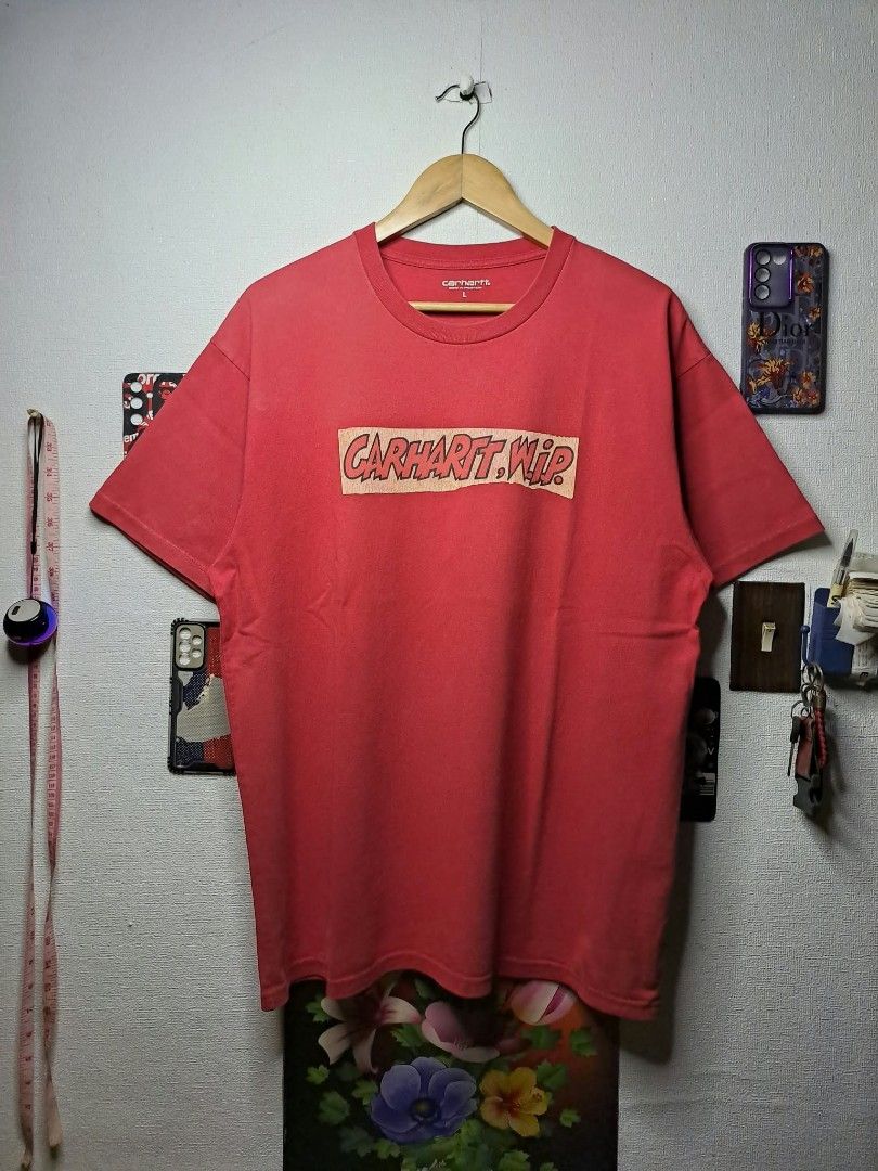 Carhartt S/S Sign Painter Large (Category: Tshirts & Polo Shirts ) located in Quezon City. Submitted by yaseen73 (Listing ID 1464753645, Image 1). Description: Carhartt Wip Sign Painter Red Color Seasonal Graphic Print on the Chest Wearing Size : Large on Tag Dimensions : Width 22 Length 29 Color Rate : 9.5/10 - With Baby Hairlines Issue, Sign of Usage - Good Condition - Pre Owned Courier : J&T Lalamove MOP : G C A S H B A N K T R A N S F E R Sel