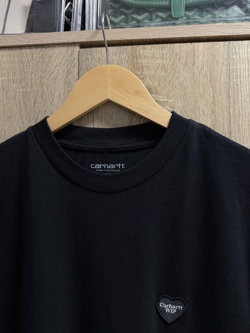 Carhartt WIP Heart ll Tshirt (Category: Tshirts & Polo Shirts ) located in Cavite. Submitted by PRIVATE.Selection (Listing ID 1464616892, Image 3). Description: Carhartt WIP Heart ll Tshirt Size M W- 21 L- 27 Good as New .