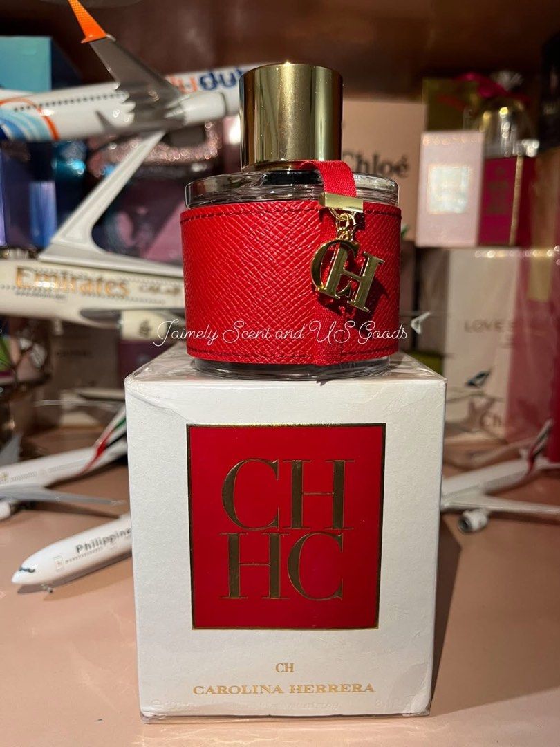 CAROLINA HERRERA CH HC EDT 100ML (Category: Fragrance & Deodorants) located in Las Pinas. Submitted by jaimelyscent_ (Listing ID 1464636599, Image 3). Description: CAROLINA HERRERA CH HC EDT 100ML 💯% ORIGINAL FROM MACY’S STORE🇺🇸 📌5500 ONLY GRAB IT NOW LIMITED STOCK 📌MILD ISSUE DENT BOX .