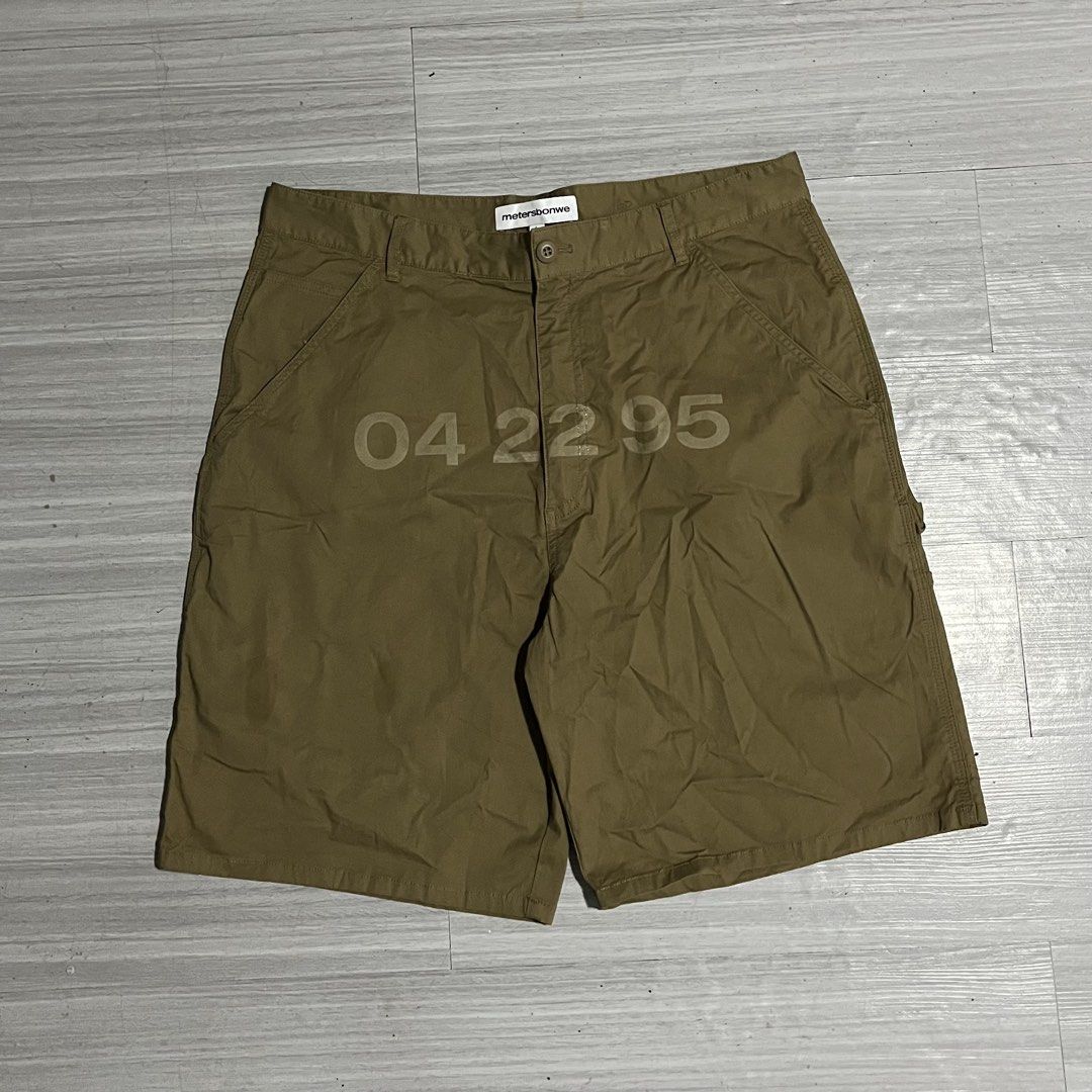 CARPENTER SHORT (Category: Shorts) located in Iloilo. Submitted by thrift2cali (Listing ID 1464616666, Image 1). Description: WAIST 36 LENGTH 21 LEG OP 12.5 LIKE NEW • NO ISSUE CR 10 / 10 399.