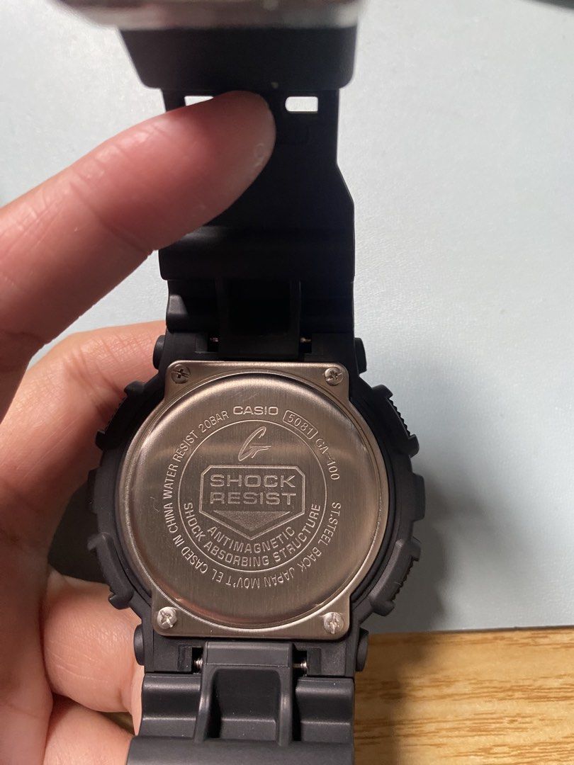 Casio G-Shock GA-100 Black Watch (Category: Men's Watches) located in Manila. Submitted by luistrokac48223 (Listing ID 1464763033, Image 1). Description: - Model: Casio G-Shock GA-100 (Matte Black) - Condition: Brand new, never worn, pristine condition - Durability: Shock resistant, magnetic resistant, and 200m water resistant - Inclusions: Original box and hang tag included - Perfect for daily wear or collection.