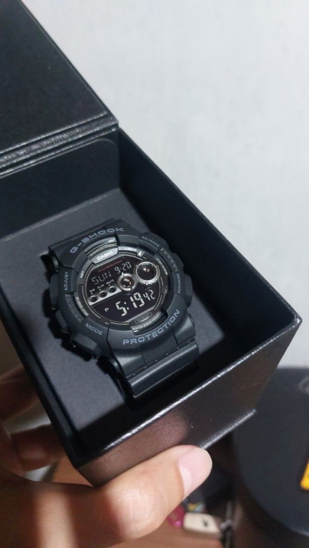 Casio G-Shock Watch (Category: Men's Watches) located in Santa Cruz. Submitted by tovybonacruz (Listing ID 1464583139, Image 2). Description: - Authentic Black G-Shock watch - Comes with original box - Water resistant - Durable stainless steel back - Ideal for everyday wear and sports activities brandnew complete.