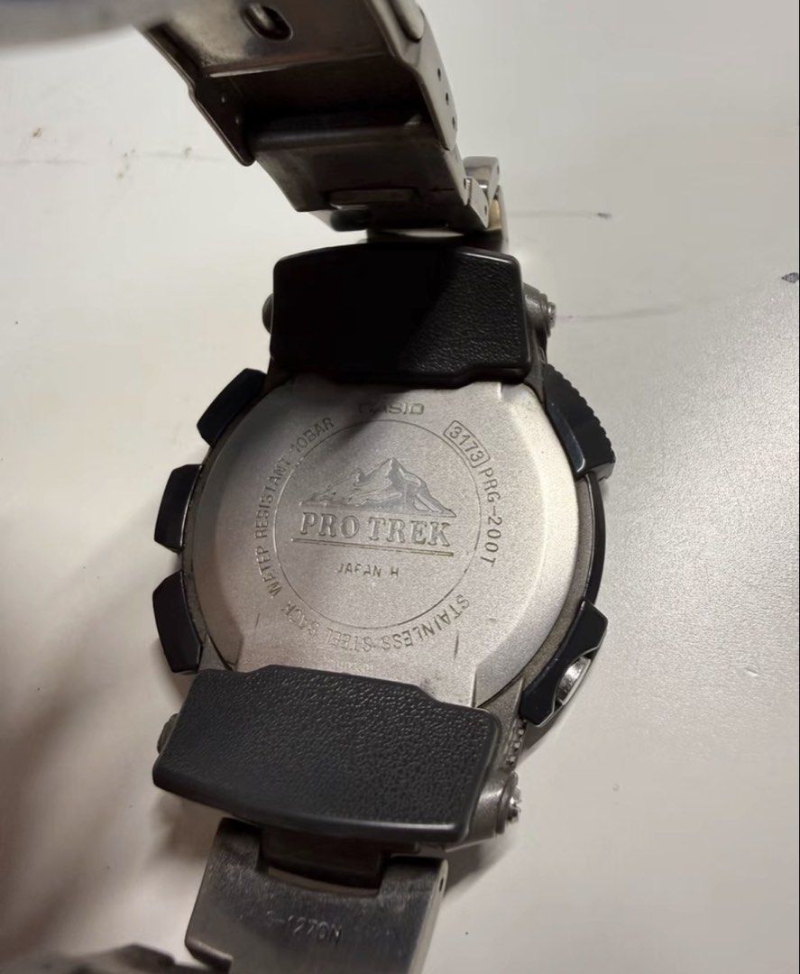 Casio pro trek PRG-200T （分類：手錶）位於 Hong Kong。 由 secondfind.0688 提交（商品編號 1464697979，圖片 7）。簡介： 關注且購買過本店產品 自動成為VIP客户 可享受永久包郵同打折服務 代友出！代友出！ 所有產品90%都係二手產品 所需影既位置已影 如覺得假，可以唔買 先查詢貨品出售與否狀態，所有貨品會以出Offer為準，接受offer後，會先hold貨品，及後等5-6日內會寄出。預期貨期只屬參考。 有以下兩種交易方面： 1. SF 寄件 2. 面交 注意⚠️注意⚠️ 不論選擇那一種交易方法，均需要先收取$100-$300作為按金，視乎物品價格而定 注意⚠️注意⚠️ 如選擇SF寄件，一律SF智能櫃只需補$7，唔係智能櫃補$16。而尾數我會負責 注意⚠️注意⚠️ 退款只限貨品破爛/真假問題 。
