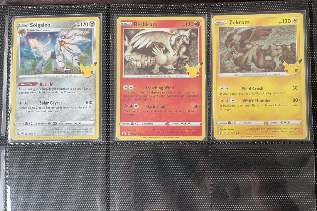 Celebrations Pokemon Card (Category: Raw Singles) located in Muntinlupa City. Submitted by shiganshina_collectibles (Listing ID 1464657978, Image 1). Description: Modern Pokemon Card P50 - per Card Loc: Quezon City MoP: GCash or Maya MoD: LBC or Lalamove.
