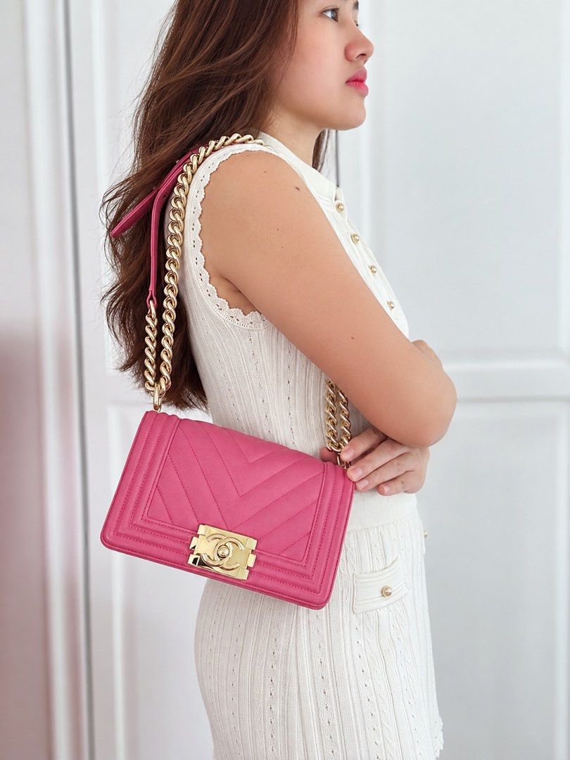 Chanel Small Caviar LeBoy (Category: Luxury Bags & Wallets) located in Muntinlupa City. Submitted by closet.confessions (Listing ID 1464676637, Image 3). Description: Casual. Formal. One bag. A piece you’ll reach for today, love tomorrow, and still want years from now. Forever iconic & in demand! ❤️ CHANEL Small LeBoy Caviar leather rank SA Series 30 comes Full set, no receipt with FREE Legit Grails authentication 💰189k only!! vs market price: 2