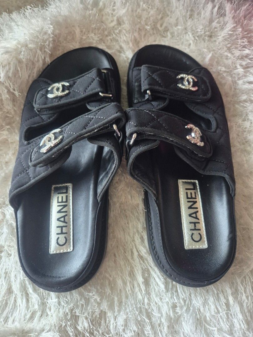 Chanel sandal (Category: Sneakers & Footwear) located in Lapu Lapu. Submitted by ej882019 (Listing ID 1464610796, Image 1). Description: excellent used condition color rate 10/10 27 cm.