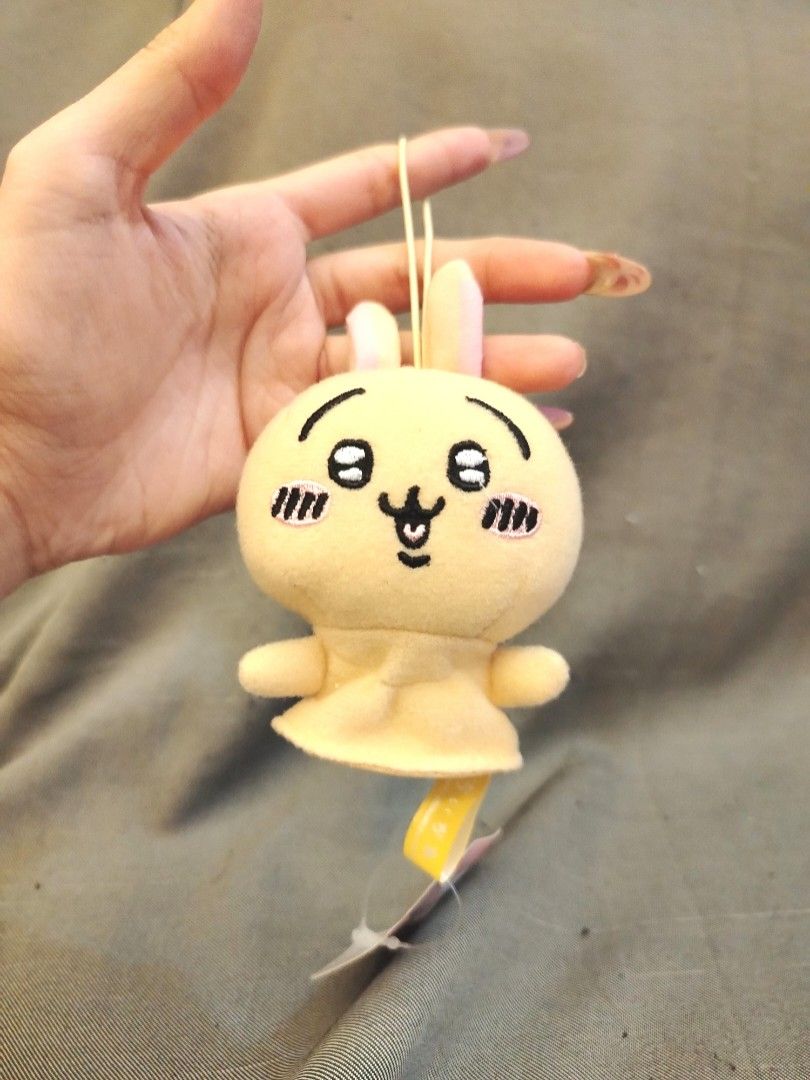 Chiikawa Usagi¹ Finger Puppet Plushie Keychain (Category: Plushies & Soft Toys) located in San Fernando. Submitted by jpmarketplace2023 (Listing ID 1464755117, Image 1). Description: 💚 All items are authentic from Japan. 💛 MOP: GCash (❌️ GCash Protect) 🩵 MOD: LBC only (❌️ S. Checkout, COD, COP) 💙 Meet-up: Vista Mall, San Fernando, Pampanga 💜 All items are on-hand. 🧡 First to pay gets the item first. ❤️ Breakable items are packed with care a
