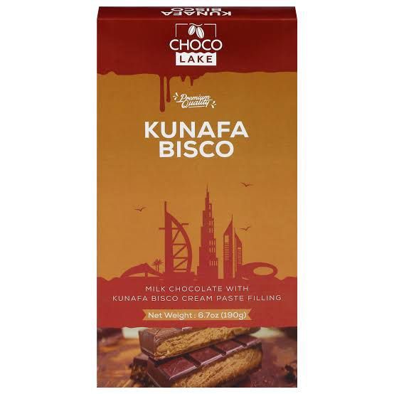 Choco Lake Kunafa Pistachio/Bisco (Category: Packaged & Instant Food) located in Quezon City. Submitted by ag.garcia (Listing ID 1464628212, Image 2). Description: 190g for only 449 pesos (orange app price 700-900) FLAVOR: PISTACHIO, BISCO 📆 ETA Oct 6 MNL (TUESDAY) 💯 from dubai Open for Bulk orders.