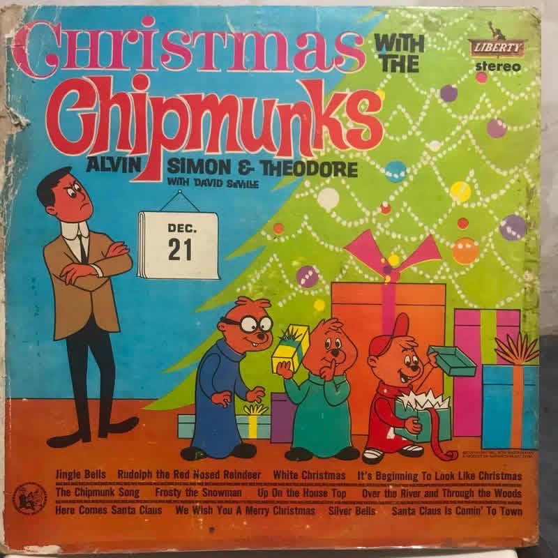 Christmas with The Chipmunks Vol 1 (Category: Vinyls) located in San Francisco. Submitted by holygrailrecordsphils (Listing ID 1464709895, Image 1). Description: ▶️ Alvin & The Chipmunks | Xmas Chipmunks (Vol 1) 🇵🇭 Ph Press 🖼 VG to VG+ 💿 VG+ to VG++ 💵 1190.