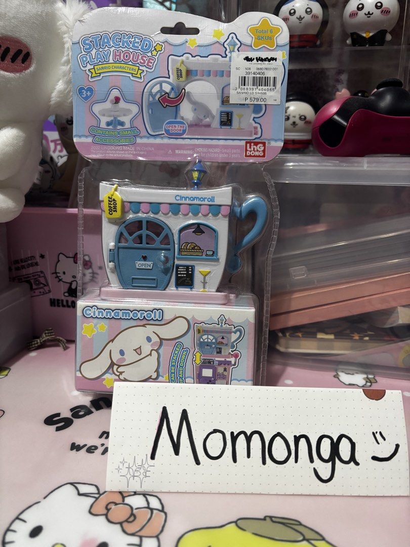 Cinnamoroll stacked play house (sealed) (Category: Interactive Toys) located in Manila. Submitted by nagusamero (Listing ID 1464672913, Image 1). Description: strictly no haggling this is the final price Payment first / plus SF : Bank transfer / Gcash to Gotyme bank / maribank MOD: JnT / meet up around SM north or sauyo novaliches - sealed - from toy kingdom .