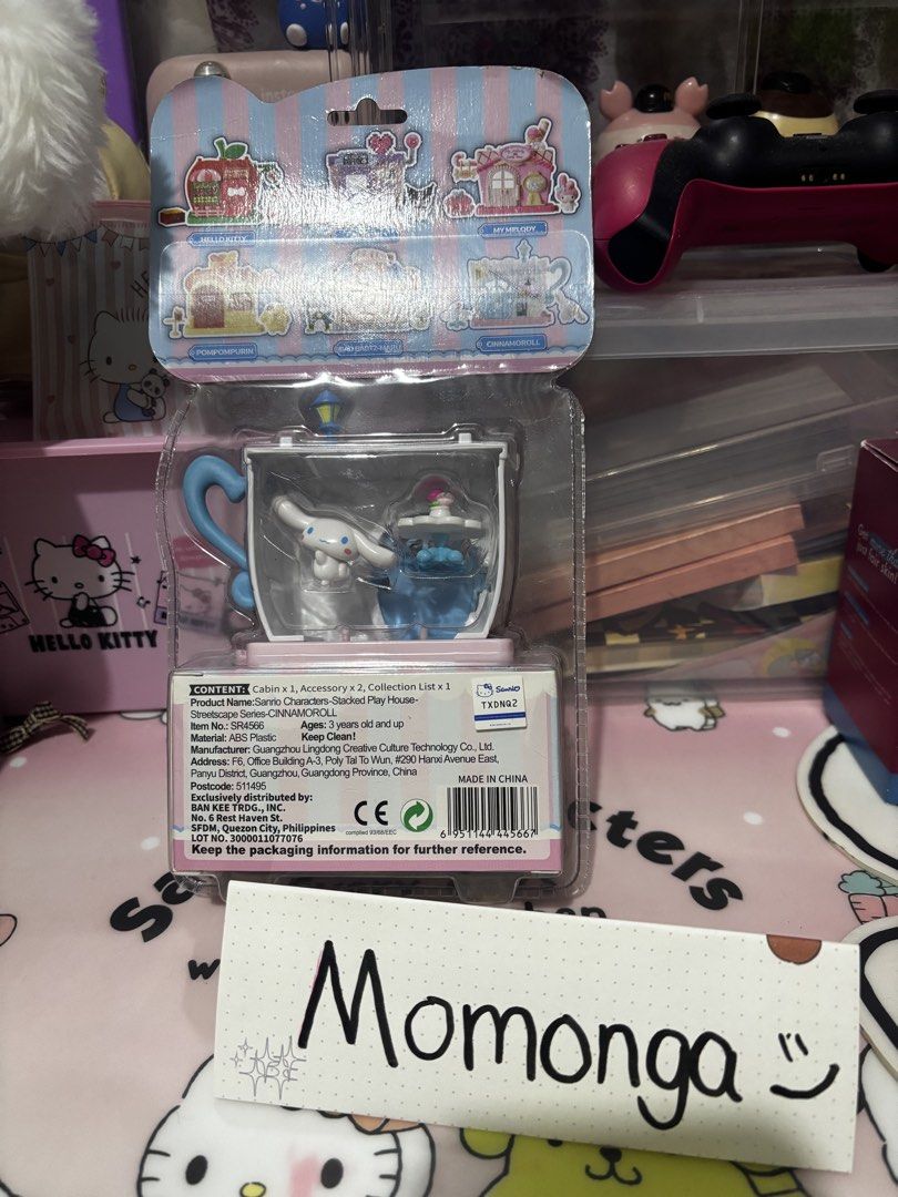 Cinnamoroll stacked play house (sealed) (Category: Interactive Toys) located in Manila. Submitted by nagusamero (Listing ID 1464672913, Image 2). Description: strictly no haggling this is the final price Payment first / plus SF : Bank transfer / Gcash to Gotyme bank / maribank MOD: JnT / meet up around SM north or sauyo novaliches - sealed - from toy kingdom .