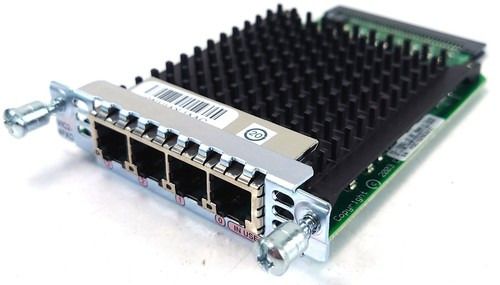 Cisco VIC2-4FXO (Category: Networking) located in Manila. Submitted by charlietlucas.jr (Listing ID 1464576577, Image 2). Description: The Cisco VIC2-4FXO is a four-port Foreign Exchange Office (FXO) voice interface card designed to connect analog telephone lines or public switched telephone networks (PSTN) to Cisco routers. Port Configuration: 4 × RJ-11 analog FXO trunk interfaces. Primary Function: Acts as a bridge between the public switched t