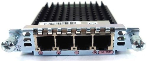 Cisco VIC2-4FXO (Category: Networking) located in Manila. Submitted by charlietlucas.jr (Listing ID 1464576577, Image 1). Description: The Cisco VIC2-4FXO is a four-port Foreign Exchange Office (FXO) voice interface card designed to connect analog telephone lines or public switched telephone networks (PSTN) to Cisco routers. Port Configuration: 4 × RJ-11 analog FXO trunk interfaces. Primary Function: Acts as a bridge between the public switched t