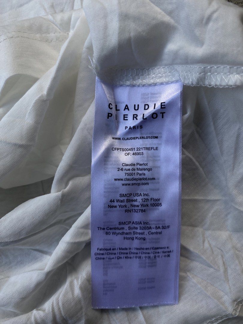 Claudie Pierlot Top (Category: Blouses) located in Kalibo. Submitted by bryaninosa20819 (Listing ID 1464647226, Image 3). Description: Claudie Pierlot Paris Top Dimes : 17x20.5 Brand New Excellent Condition Color Rate 10 📩📩📩📩 .
