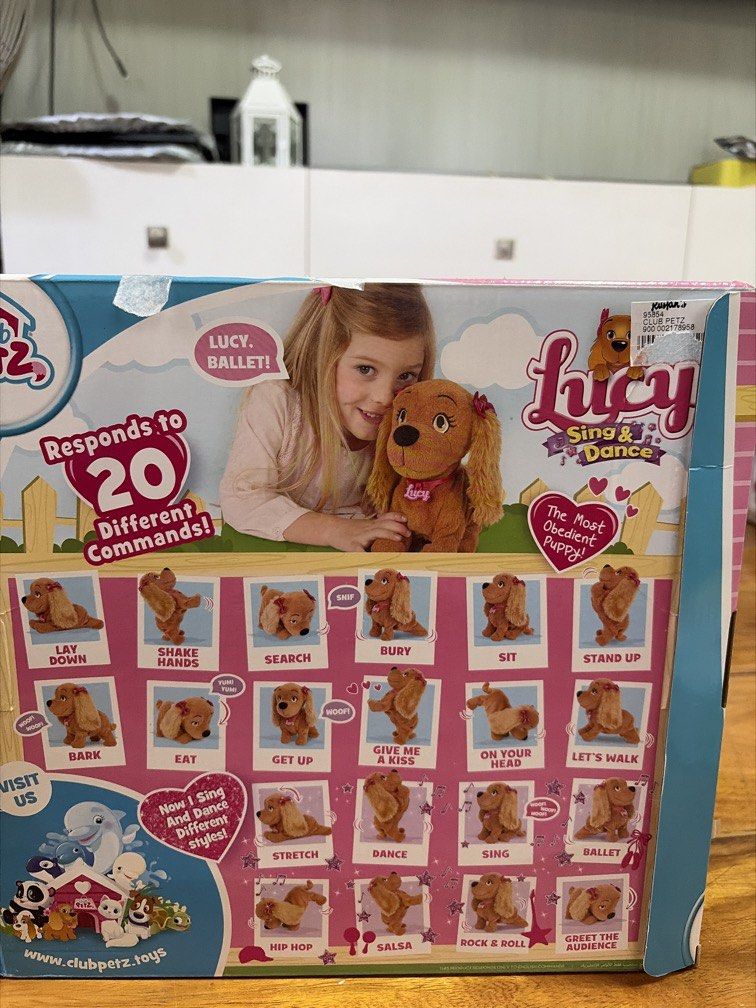 Club petz lucy (Category: Kids Toys) located in Pasig City. Submitted by chamoisee (Listing ID 1464579846, Image 2). Description: Club petz lucy.
