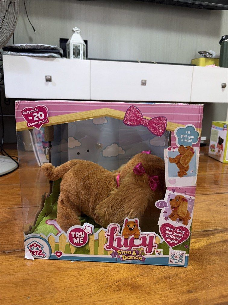 Club petz lucy (Category: Kids Toys) located in Pasig City. Submitted by chamoisee (Listing ID 1464579846, Image 1). Description: Club petz lucy.
