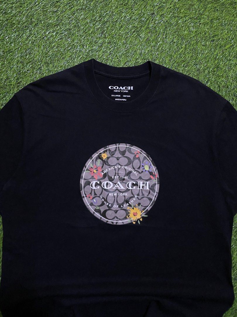 COACH (Category: Tshirts & Polo Shirts ) located in Manila. Submitted by niftythrifttt (Listing ID 1464725474, Image 3). Description: COACH SIZE L to XL WIDTH - 22 LENGTH - 29 COLOR RATE 9.5 EXCELLENT CONDI ISSUE NO WASHTAG.