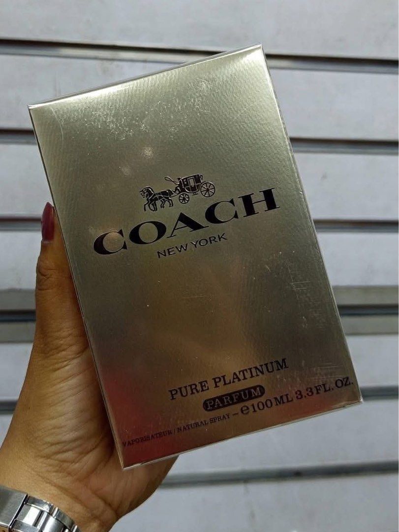 COACH PURE PLATINUM PARFUM | PREMIUM QUALITY (Category: Fragrance & Deodorants) located in Quezon City. Submitted by embereshop2 (Listing ID 1464584833, Image 1). Description: 📌 Perfect for yourself or as a gift! ✨ Whether you’re treating yourself or looking for a gift for birthdays and any special occasion, this is a great choice. 💗 The scent is very close to 0G and long-lasting, perfect if you want something that smells premium without going 