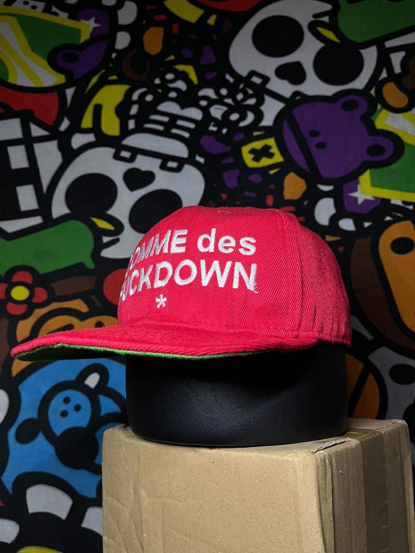 Comme Des Fu*kdown (Category: Caps & Hats) located in Taguig. Submitted by bimbyanche19839 (Listing ID 1464713888, Image 2). Description: Good Condition Complete tags Need wash No major flaws 🏷️580php plus ship 📌Taguig Loc.