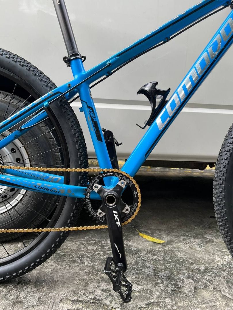 Comodo Hacker 29er Medium (Category: Bicycles) located in Dasmarinas. Submitted by paupauuu2098023 (Listing ID 1464588270, Image 2). Description: Comodo Hacker 29er Medium 6,500 only! (negotiable) swapping price is 8,000! Frameset: ✅Comodo Hacker 29er Medium ✅Comodo Fork 29er ✅Bucklos Sealed Bearing Headset Groupset: ✅Shimano M315 Hydraulic Brakes ✅LTWOO A5 RD 9s (newly installed) ✅LTWOO A5 SHIFTER (newly installed) ✅Bucklos Gold Chain 9speed (ne