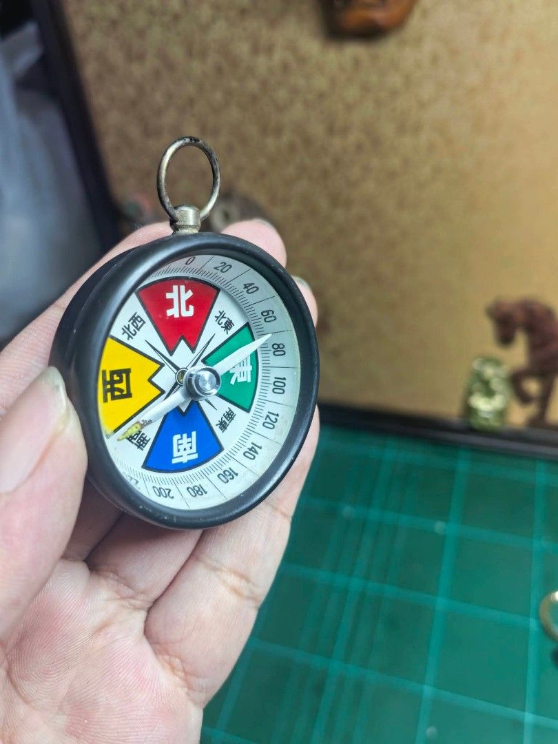 Compass - Japanese Color-dial Dry Pocket Compass (Category: Hiking & Camping) located in Cebu City. Submitted by dudes_villanueva (Listing ID 1464576906, Image 2). Description: Japanese Color-dial Dry Pocket Compass In excellent condition Diameter: 45mm.