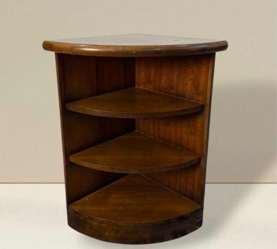 Corner Display Rack Storage Shelves (Category: Shelves, Cabinets & Racks) located in Quezon City. Submitted by dannikkishoppe2 (Listing ID 1464765347, Image 1). Description: Corner Display Rack Storage Shelves ‼️₱4500‼️ In good condition, with minor scratches, dents Please manage your expectations as there might be minimal flaws. Color may vary due to lighting, it may appear darker or lighter in person. Check photos first before buying. Please re