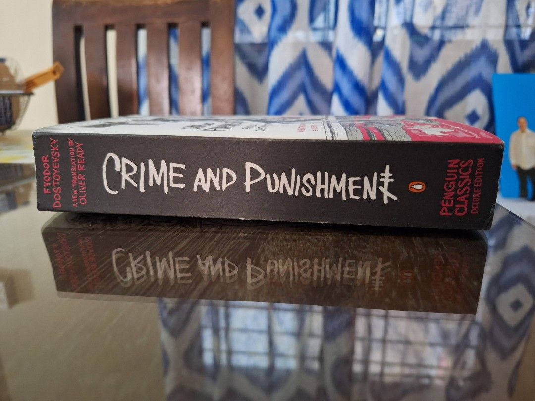 Crime and Punishment (Penguin Classics Deluxe Edition) (Category: Storybooks) located in Paranaque City. Submitted by patroclus01 (Listing ID 1464584313, Image 2). Description: 🌠 authentic 🌠 mode of payment: gcash 🌠 shipping: j&t medium pouch 🌠 location: sm bicutan, parañaque.