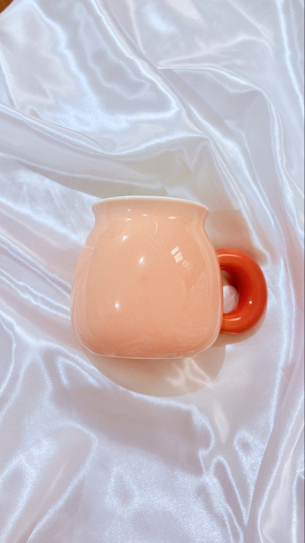 Cute Ceramic Mugs - 199 each (Category: Coffee & Tea Tableware) located in Manila. Submitted by declutteringmyclosetttt (Listing ID 1464584503, Image 3). Description: - Set of 5 unique ceramic mugs - Light blue mug with flower details and heart handle - Pale yellow goblet-style mug - Peachy pink mug with a round handle - Cream mug featuring a cat and flower design - Red and white pig mug - Ideal for coffee, tea, or hot chocolate - Makes a great g