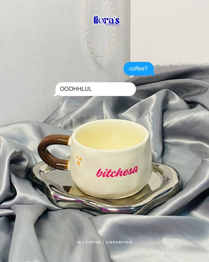 CUTE STATEMENT MUGS MANY DESIGNS (Category: Coffee & Tea Tableware) located in Caloocan City. Submitted by sujenzkiii (Listing ID 1464686630, Image 1). Description: ⚠️ 𝗥𝗘𝗠𝗜𝗡𝗗𝗘𝗥𝗦 : . യ our statement mugs are made from premium vinyl sticker which is already cured for days . യ please do HAND-WASH only with a soft sponge when cleaning . യ DO NOT SCRUB & avoid SOAKING it in water/soap for too long . യ these mugs are not compatible with microw