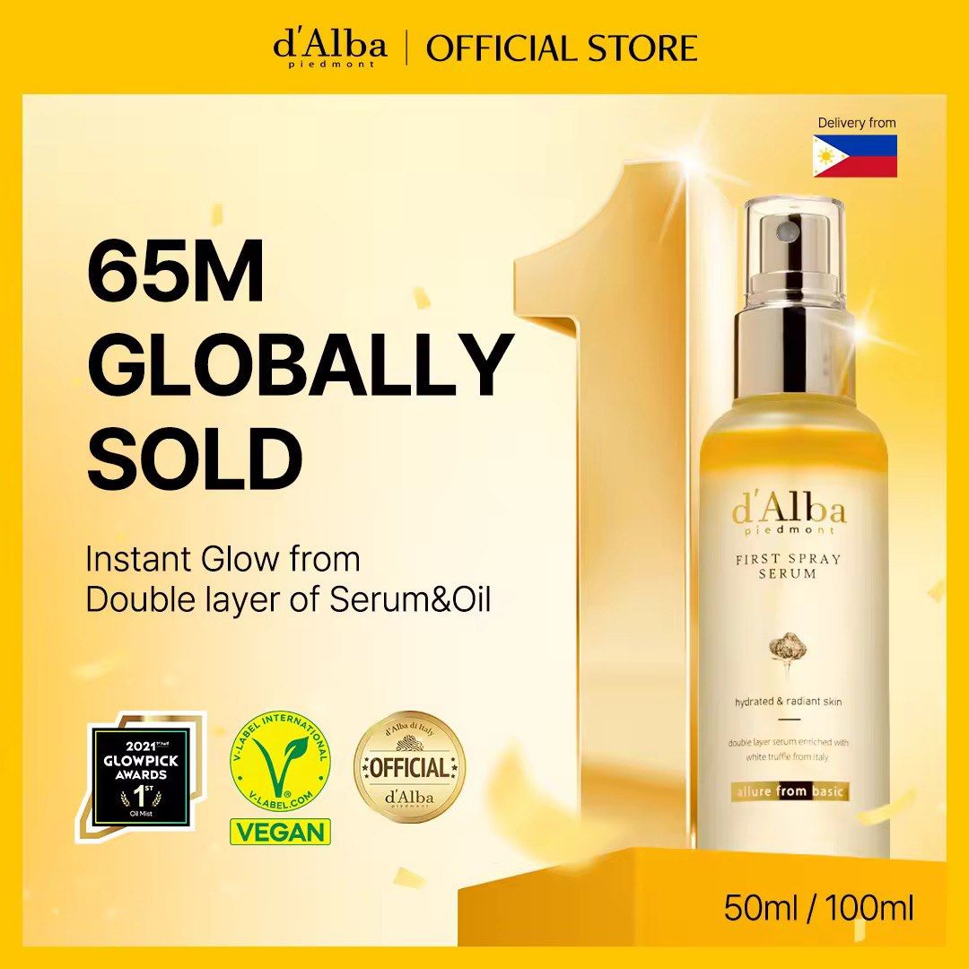 Dalba White Truffle First Spray Serum (100ML) (Category: Makeup) located in San Mateo. Submitted by chrstian1 (Listing ID 1464704799, Image 2). Description: .