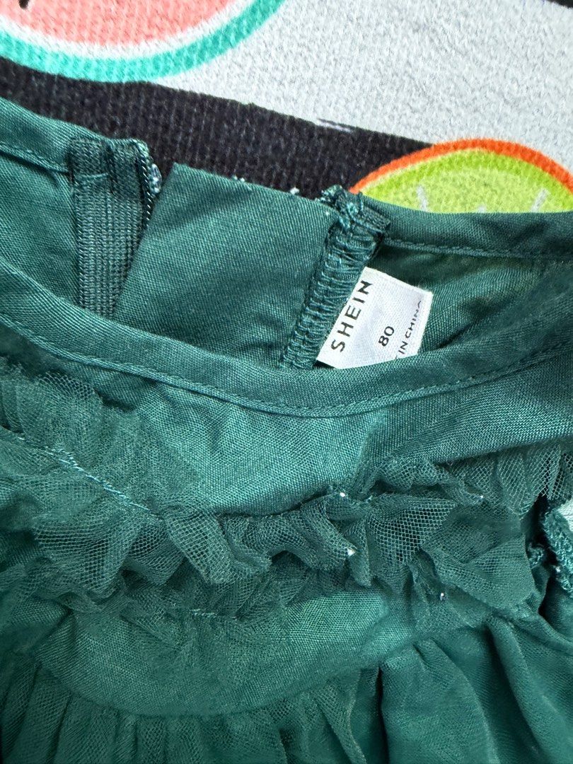 Dark green tulle tutu dress (Category: Babies & Kids Fashion) located in Manila. Submitted by thekidshop (Listing ID 1464689296, Image 2). Description: .
