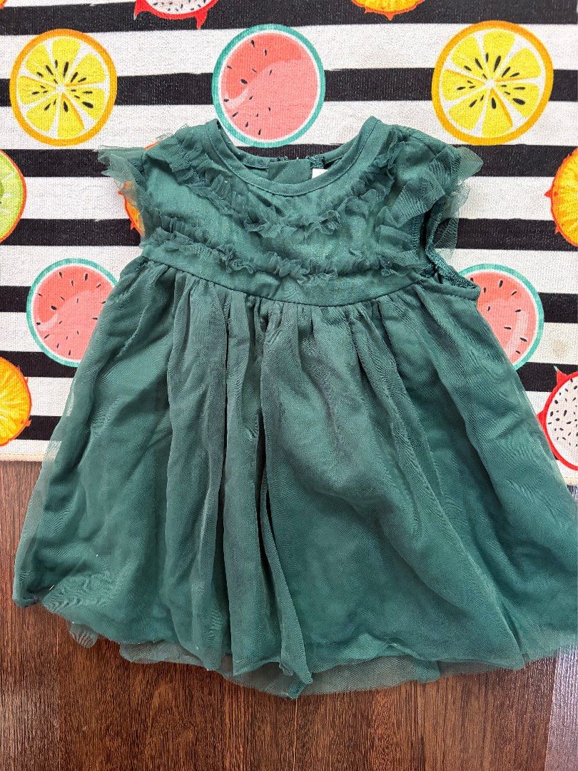 Dark green tulle tutu dress (Category: Babies & Kids Fashion) located in Manila. Submitted by thekidshop (Listing ID 1464689296, Image 1). Description: .