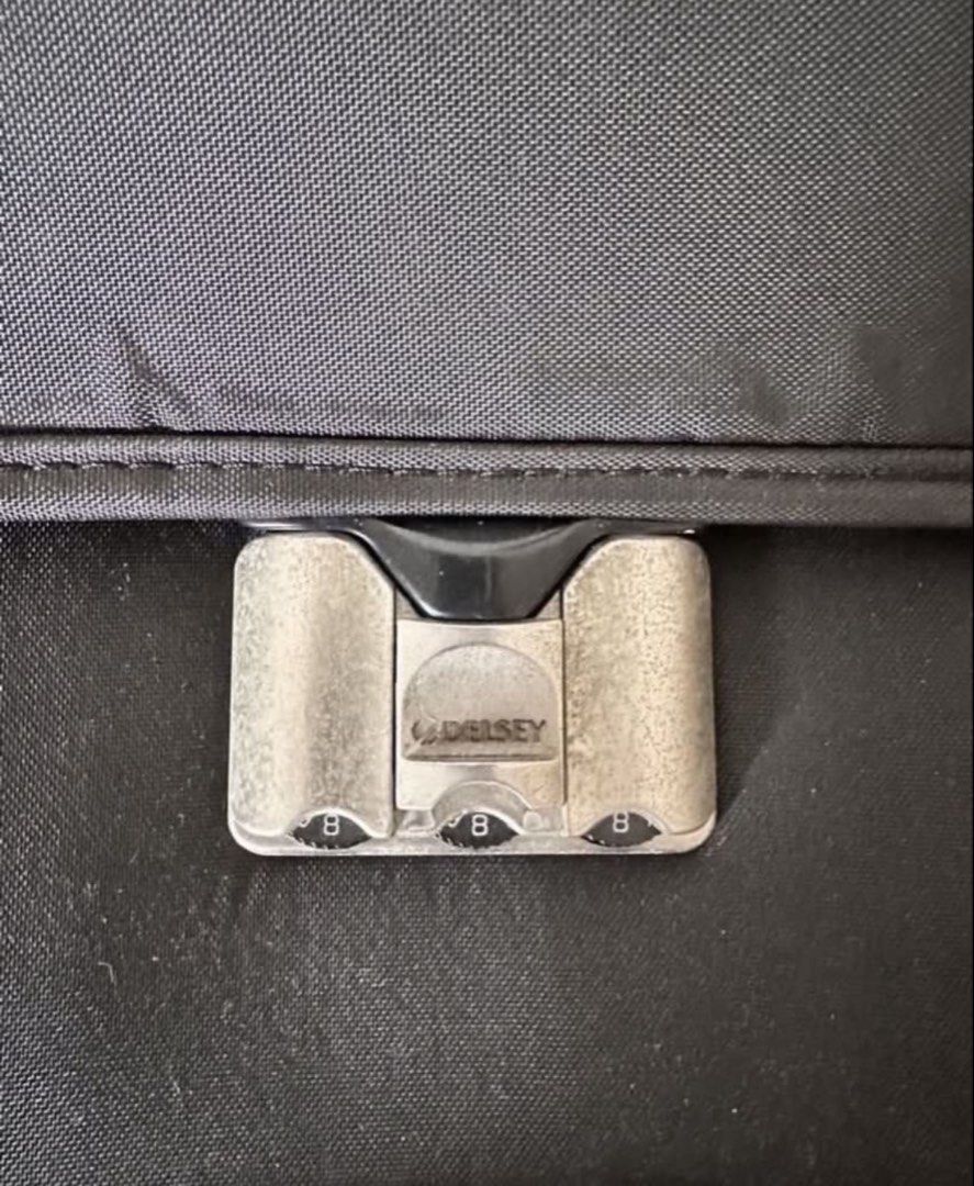 Delsey Briefcase with Combination Lock (Category: Briefcases) located in San Juan City. Submitted by gj10_ (Listing ID 1464732766, Image 3). Description: • lightly used • pm for more details.