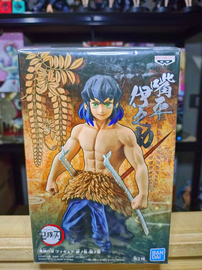 Demon Slayer - DXF Inosuke (Category: Figurines & Statues) located in Manila. Submitted by sagehub.collectibles (Listing ID 1464659207, Image 1). Description: 💯Authentic Anime Figure 📍 Pampanga 🔥MISB Condition 🔵Blue App: SageHub Collectibles Direct message for more details.