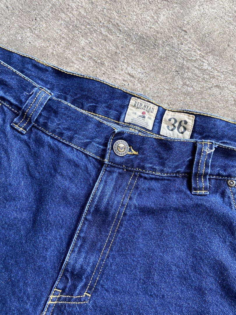 Denim Jorts (Category: Shorts) located in Manila. Submitted by da_plugv2 (Listing ID 1464597898, Image 3). Description: Denim Jorts Red head brand co. 36-38 waistline 21.3 length Asnew condition .