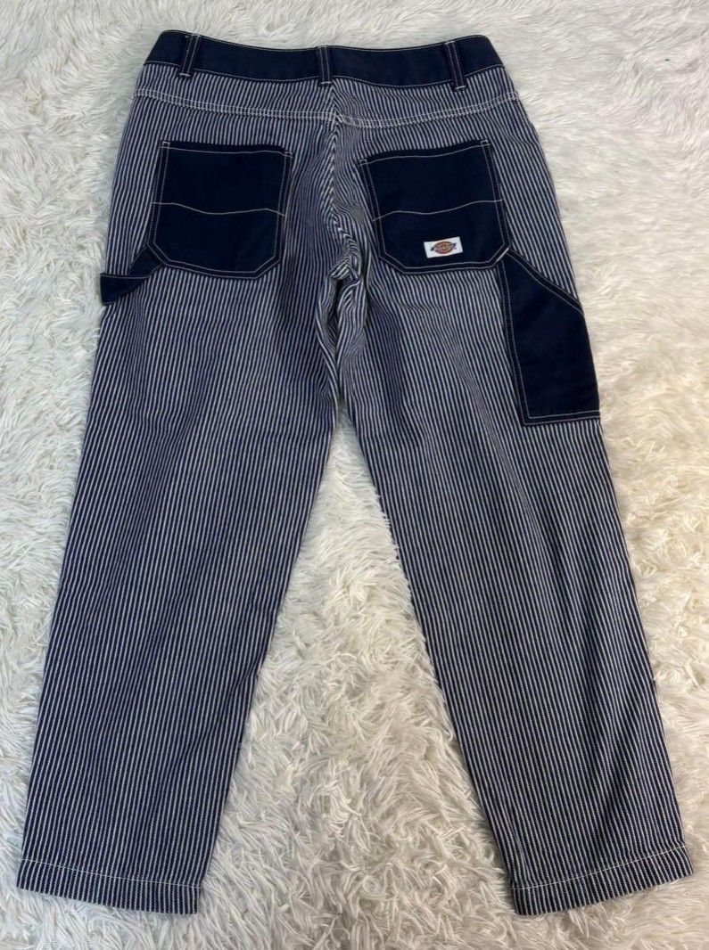 DICKIES CARPENTER HICKORY PANTS (Category: Jeans) located in Taguig. Submitted by joshferarro_ (Listing ID 1464716363, Image 1). Description: like new condition W 33 * L 40 Shipping fee will be shouldered by the buyer.