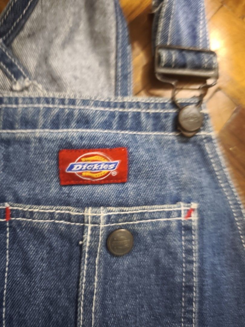 Dickies denim overall vintage (Category: Jumpsuits) located in Las Pinas. Submitted by trident88 (Listing ID 1464676192, Image 2). Description: Dickies denim overall women (vintage) ✅ Prestine condition ✅ No holes or damages in fabric 🤝Php850 📍Loc: Las Piñas City ⚠️ Strictly no meetup 🚚📦 Pick up only or delivery thru lalamove at buyers expense.