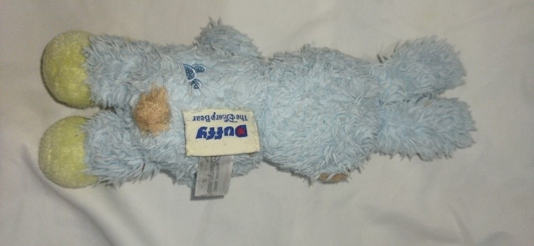 Disney Bear Duffy Easter Plush bag charm (Category: Plushies & Soft Toys) located in Santa Cruz. Submitted by madonnaching (Listing ID 1464712707, Image 2). Description: - 100% Authentic Duffy the Disney Bear plush toy - Adorable blue fuzzy hooded onesie with yellow chick-themed slippers - Comes with a cute Easter egg pouch - Original tag attached at the back - Super soft material and in excellent, clean condition - Standard small plush size, per