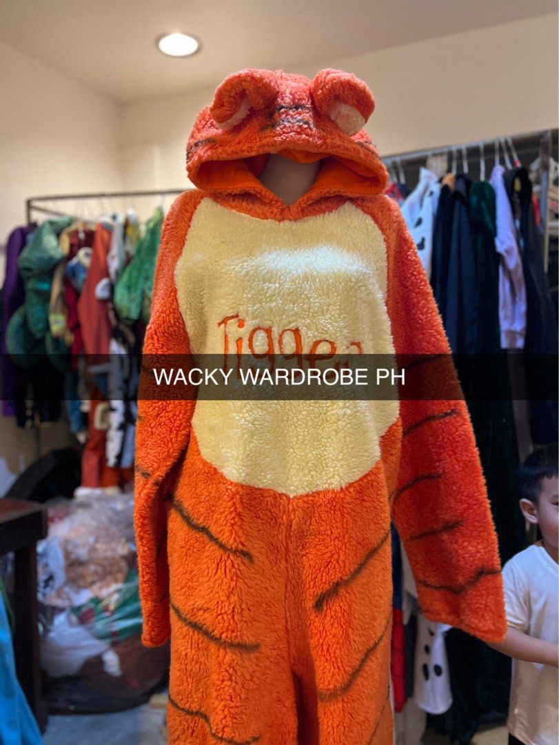 Disney Tigger Fleece Onesie Costume (Category: Coats, Jackets and Outerwear) located in Rizal. Submitted by kate_declutterr (Listing ID 1464720409, Image 1). Description: - Mascot type ideal for fun costume parties Large to XXL .