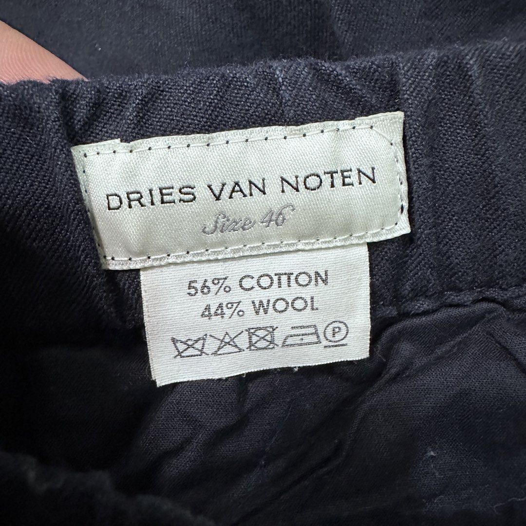 DRIES VAN NOTEN | Cuffed Pants (Category: Joggers) located in Lapu Lapu. Submitted by nervecloset (Listing ID 1464664323, Image 3). Description: DRIES VAN NOTEN | Cuffed Pants size 46 on tag Fits 28-31 Actual measurements shown in photos Very good condition 1850 + sf.