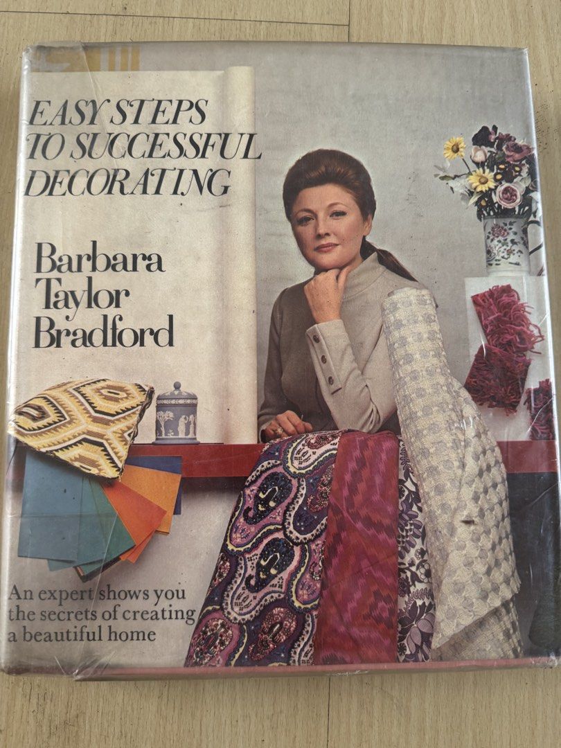Easy Steps to Successful Decorating by Barbara Taylor Bradford (Category: Storybooks) located in San Juan City. Submitted by nel.ward.ed (Listing ID 1464649414, Image 1). Description: - Vintage Home Decor Book (1971) - Covers room planning, color, flooring, wall coverings, and lighting - Includes budgeting and accessorizing advice - Features illustrations and photos - Perfect for interior design enthusiasts.